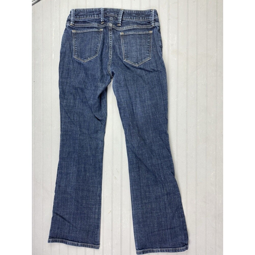Banana Republic Size 4 Womens Jeans Bootcut Stretch Dark Wash Low Rise - Picture 3 of 3